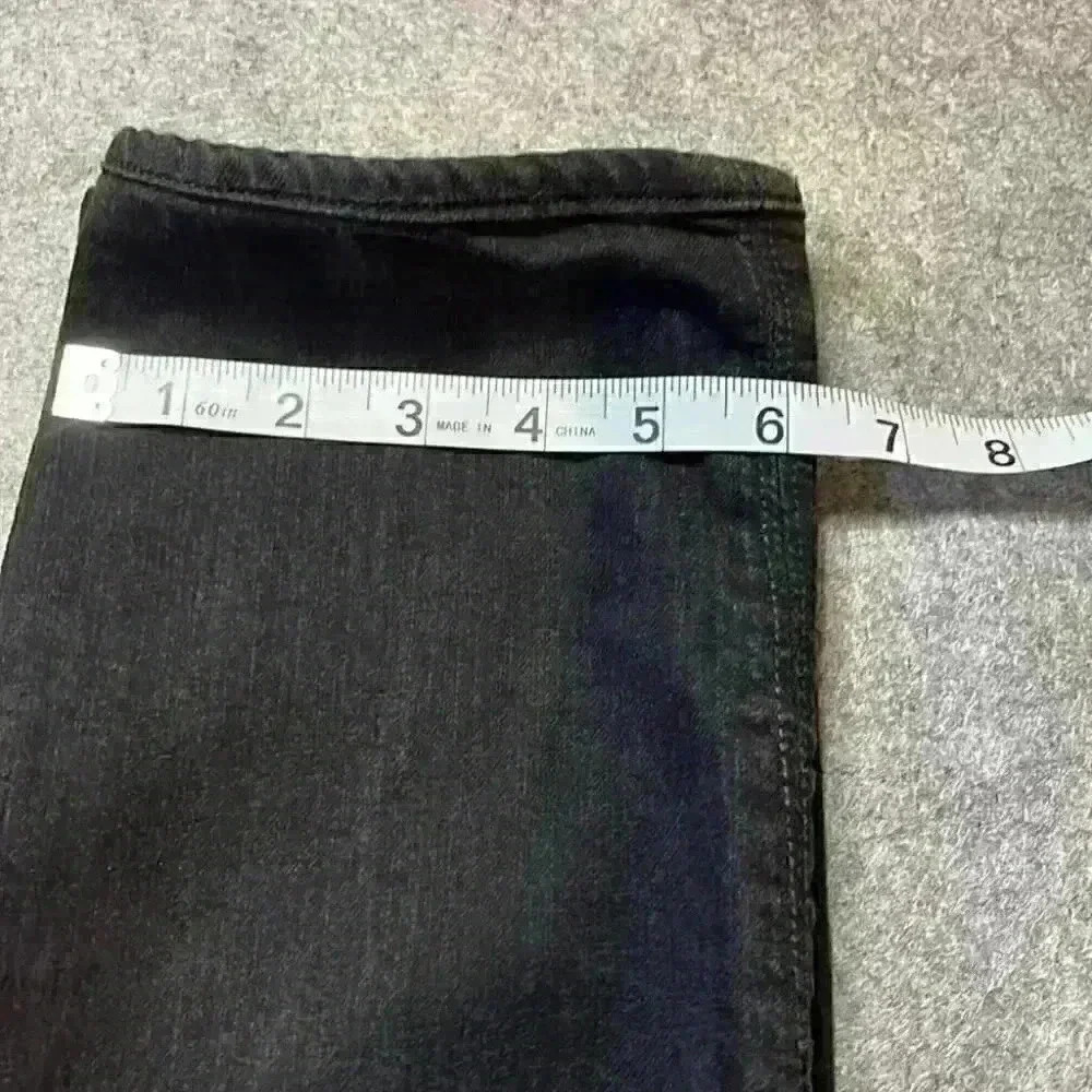 Hudson Straight Leg Premium Denim, Black Wash. - Picture 4 of 13